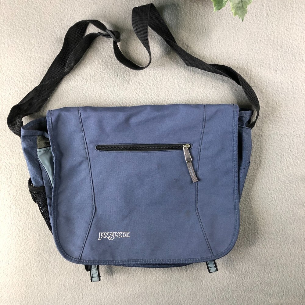 Jansport Messenger Blue Commuter Messenger Bag